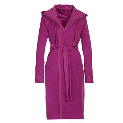 Abbildung von Vossen Damen &amp; Herren Bademantel Jive Purple XXL