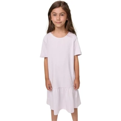 Abbildung von Urban Classics Valance Jerseykleid für Kinder, Größe: 134/140, Softlilac