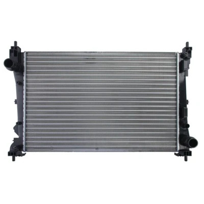 Abbildung von THERMOTEC D7F065TT Kühler, Motorkühlung Aluminium 620 388 16 Kühlrippen gelötet FIAT: Doblo II Box Body / Estate