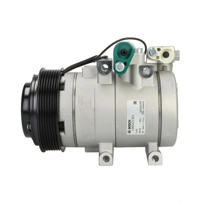 Abbildung von BOSCH 1 986 AD1 301 Kompressor 12V PAG 46 R134a mit Montageanleitung, ohne Dichtring HYUNDAI: H MPV