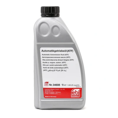 Abbildung von FEBI BILSTEIN 34608 Automatikgetriebeöl ATF II 1 gelb BMW: X5, 5 Saloon, X3, LAND ROVER: Discovery 3, HYUNDAI: ix35
