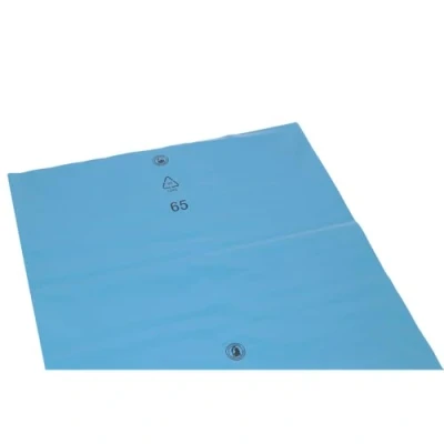 Abbildung von Deiss 90154 Müllsäcke, 240 L, blau, extra stark, 100 Stück