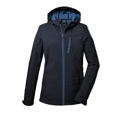 Abbildung von Killtec Softshelljacke »KOS 89 WMN SFTSHLL JCKT«, Damen Softshelljacke: Wind u wasserdicht, atmungsaktiv