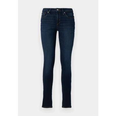 Abbildung von TOM Tailor denim Ttjona Skinny Jeans Fit, Damen, Größe: 31x30, Used dark stone blue