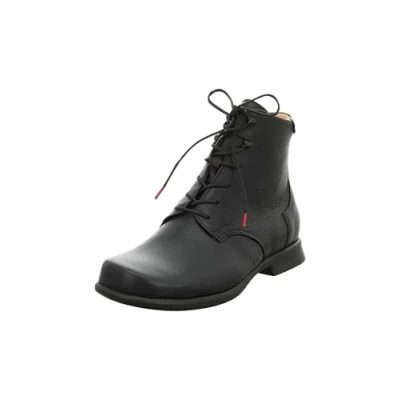 Abbildung von THINK! Damen Pensa_3 000267 nachhaltige Wechselfußbett Stiefelette, 0000 SCHWARZ, 41 EU