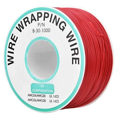 Abbildung von Rot OK Draht Leiterplatte Reparatur Antioxidation 30AWG Wickeln Überbrückungskabel 300 m Kabel Drahtwickeln
