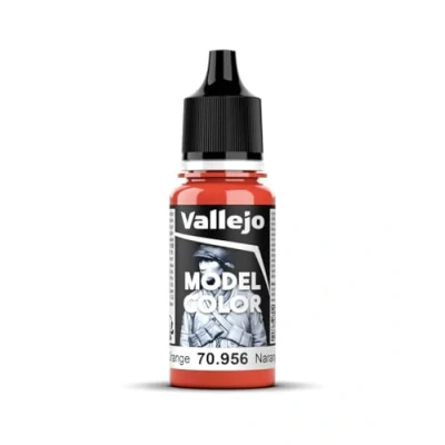 Abbildung von Vallejo, Model Color, Acrylfarbe, 17 ml Transparentes Orange