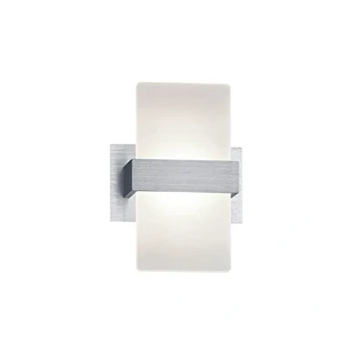 Abbildung von Trio Leuchten LED Wandleuchte Platon 274670105, Aluminium, Schirm Acryl weiß, 1 x 4.5 Watt