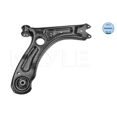 Abbildung von MEYLE ORIGINAL Quality 116 050 0126 Querlenker mit Gummilager, ohne Trag /Führungsgelenk Vorderachse rechts Stahlblech VOLKSWAGEN: Jetta 4