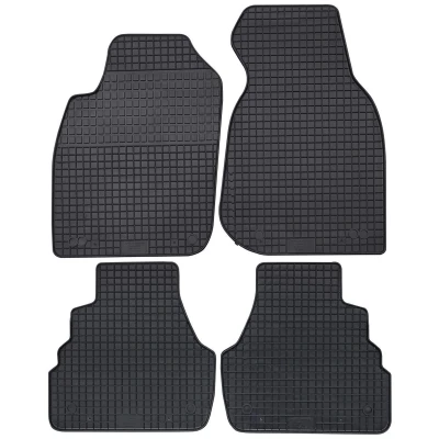 Abbildung von Petex 14010 Fußmattensatz Gummi vorne und hinten 4 schwarz AUDI: A6 C5 Saloon
