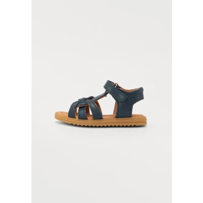 Abbildung von Bisgaard Felicia Riemensandalette für Kinder, Größe: 26, Marine Schuhe