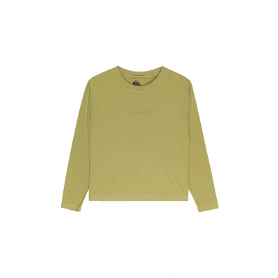 Abbildung von Quiksilver Essential Langarmshirt, Damen, Größe: Small, Sponge
