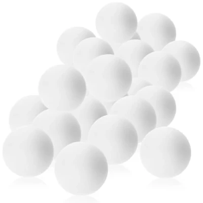 Abbildung von com four® 24x Tischtennisball, weiße Tischtennisbälle in Standardgröße, Spielbälle für Ping Pong, Beer Pong &amp; Table Tennis, 40mm Trainingsbälle Anfänger