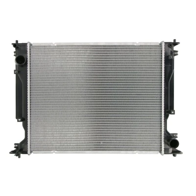 Abbildung von THERMOTEC D72068TT Kühler, Motorkühlung Aluminium 550 433 32 Schaltgetriebe Kühlrippen gelötet