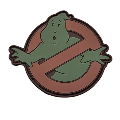Abbildung von Multicam Ghostbusters No Ghost Cosplay Movie PVC Rubber Patch