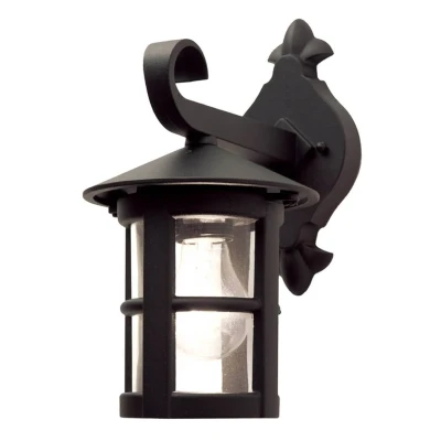 Abbildung von Elstead Lighting BL21 BLACK E27 Wandleuchte Hereford 1xE27 H:29,4 L:22,1 B:15