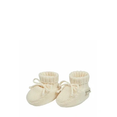 Abbildung von FALKE Unisex Baby Socken Knitted Shoe B SO Baumwolle einfarbig 1 Paar, Beige (Pearl 2022), 74 80