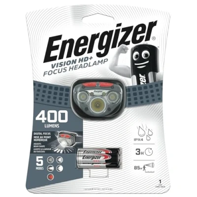 Abbildung von Energizer LED Taschenlampe, Extrem Hell für Camping, Outdoor und Geschenk, Batterie Enthalten, Grau