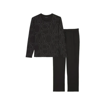Abbildung von Marc O&#039;Polo Nachtwäsche Hose, Herren, Größe: Large, Black
