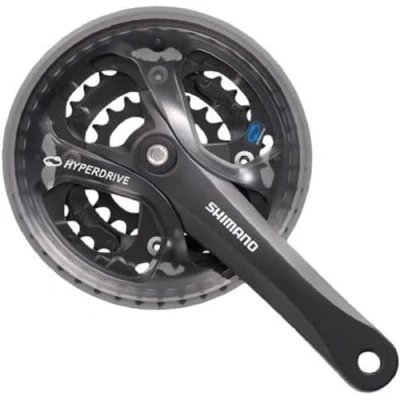 Abbildung von SHIMANO Kurbelgarnitur Acera 3 fach, 67116, Black