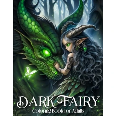 Abbildung von Dark Fairy Coloring Book for Adults: Embark on a Gothic Voyage with 50 Illustrations. (Dark Fairies Book, Band 2)