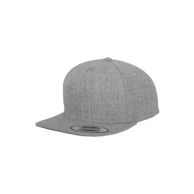 Abbildung von Yupoong Unisex Classic Snapback Cap Kappe, heather, Kids
