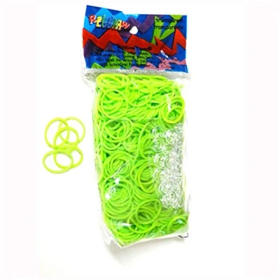 Abbildung von Rainbow Loom Nachfüllbänder: Neongrün