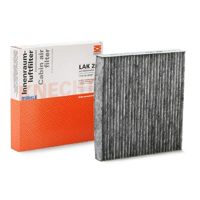 Abbildung von MAHLE ORIGINAL LAK 216 Innenraumfilter Aktivkohlefilter 224,0 234 30,0 HONDA: CR V 3, CIVIC 10, 8 Hatchback