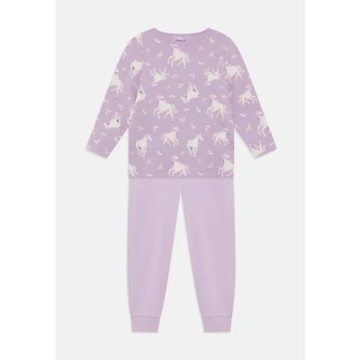Abbildung von Name it Nmfnightset Horse Nachtwäsche Set für Kinder, Größe: 98/104, Pastel lilac
