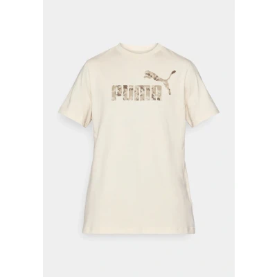 Abbildung von Puma CAMO TEE Tshirt print, Herren, Größe: Small, Alpine snow