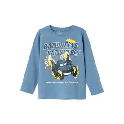 Abbildung von Name it Nmmjatzy Batwheels Langarmshirt für Kinder, Größe: 86, Coronet blue