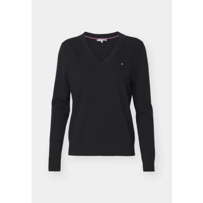 Abbildung von Tommy Hilfiger Strickpullover, Damen, Größe: XS, Black