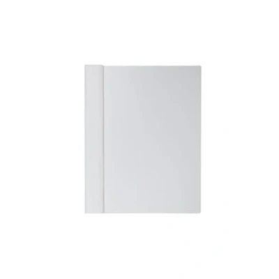 Abbildung von MAUL Klemmbrett A4 MAULpro Schreibbrett aus Kunststoff im DIN Querformat Clipboard zum Aufhängen Moderner Klemmer zur Aufbewahrung von Papier für Büro, Küche und Werkstatt Weiß