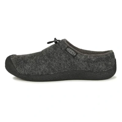 Abbildung von KEEN Herren Howser 3 Slide Hausschuh, Charcoal Grey Felt/Black, 42.5 EU