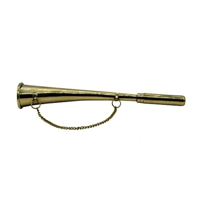 Abbildung von Sprenger Signalhorn gebogen Messing