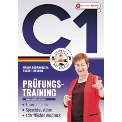 Abbildung von Prüfungstraining Deutsch С1: Das große 3in1 DaF Arbeitsbuch Leseverstehen Sprachbausteine schriftlicher Ausdruck (Von telc Prüfern verfasst) (Prüfungstraining B1 C1)