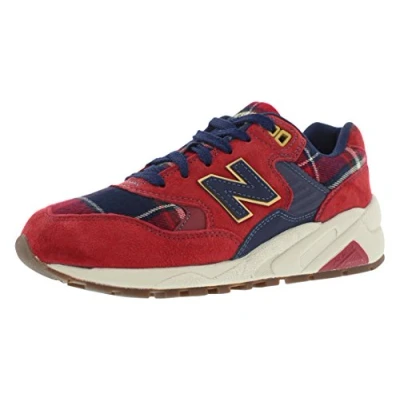 Abbildung von New Balance Damen WRT580 Sneaker, Rot (Red/Navy), 41.5 EU Schmal