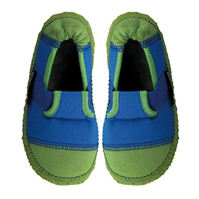Abbildung von Nanga Unisex Kinder Klette 06 Flache Hausschuhe, Blau 35, 26 EU
