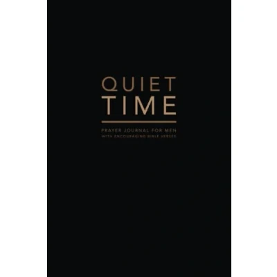 Abbildung von Quiet Time, prayer journal for Men, With Encouraging Bible Verses: A simple devotional notebook men