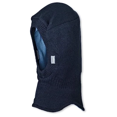Abbildung von Sterntaler Jungen Wende Strickmütze Mütze, Blau (Marine 300), 55