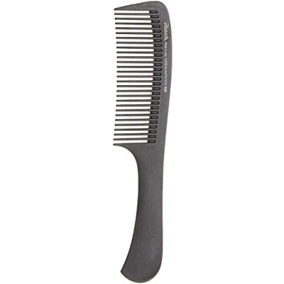 Abbildung von Jäneke Profi Griffkamm 55825 Carbon Kamm ca 22,5 cm (antistatisch) Haarkamm Frisierkamm durchgehend weite grobe Zahnung (825)
