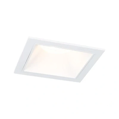 Abbildung von Paulmann 93128 LED Einbauleuchte 3 Step Dim Cole IP44 eckig 88x88mm Coin 6W 470lm 230V 2700K Weiß