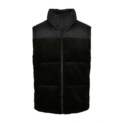 Abbildung von Urban Classics CORD Weste, Herren, Größe: Small, Black