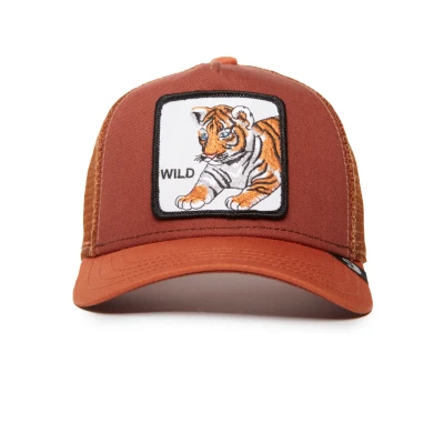 Abbildung von Goorin Bros. Unisex Kinder The Farm Kids Trucker Hat Baseballkappe, Braun (Wild Tiger Kinder), Einheitsgröße