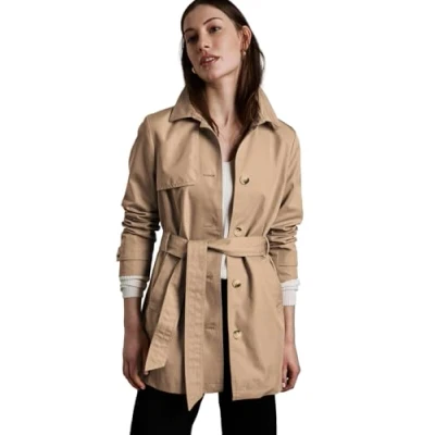 Abbildung von STREET ONE Damen A101213 Trenchcoat, Desert Beige, 42 EU
