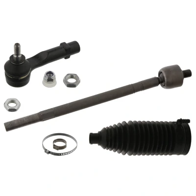 Abbildung von FEBI BILSTEIN 44942 Spurstange Vorderachse links mit Muttern Schellen, Lenkmanschetten