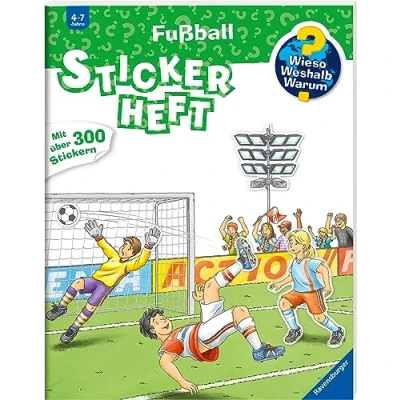 Abbildung von Wieso? Weshalb? Warum? Stickerheft Fußball