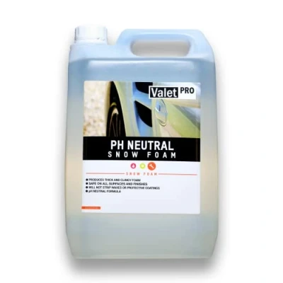 Abbildung von ValetPRO EC4 5L PH Neutral Snow Foam, 5 Liter Dicker Auto Vorwäsche Schaum mit Sprüher oder Hochdruckreiniger anwendbar
