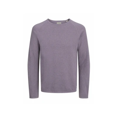 Abbildung von Jack &amp; Jones Jjehill CREW NECK Strickpullover, Herren, Größe: Small, Gray ridge