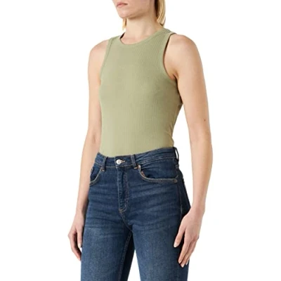 Abbildung von PIECES Damen Pcruka Boxer Tank Top Noos, Tea, L